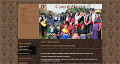 Desktop Screenshot of cantidaiacciu.com